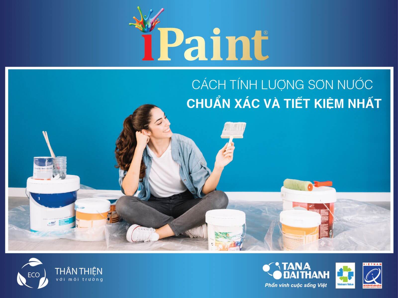 Cách tính lượng sơn nước chuẩn xác và tiết kiệm nhất