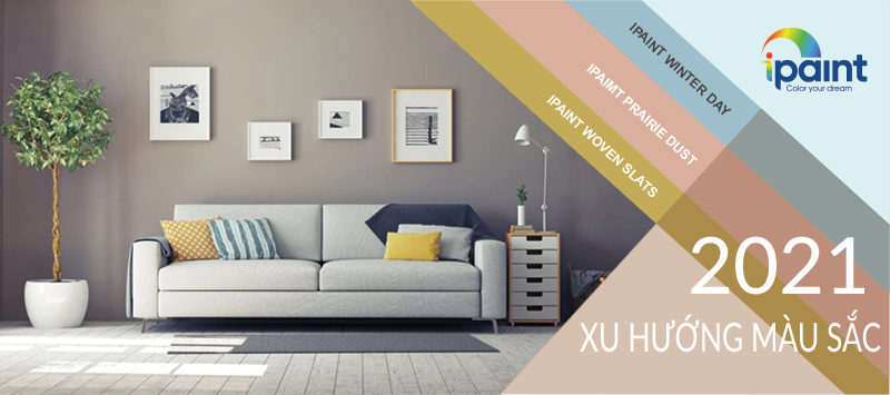 Xu hướng màu sắc trong năm 2021 – Màu của sự tĩnh lặng, nhẹ nhàng
